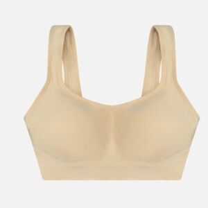 Underoutfit THE COMFORT SHAPING BRA Size M Light Tan/Cream